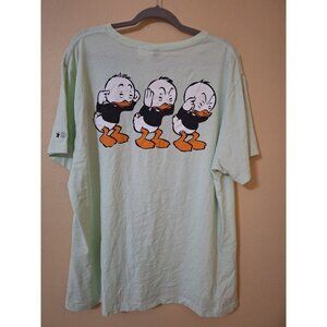 Authentic Disney HUEY DEWEY LOUIE H&M Divided Adult T-Shirt Size XXL DOUBLE-SIDE